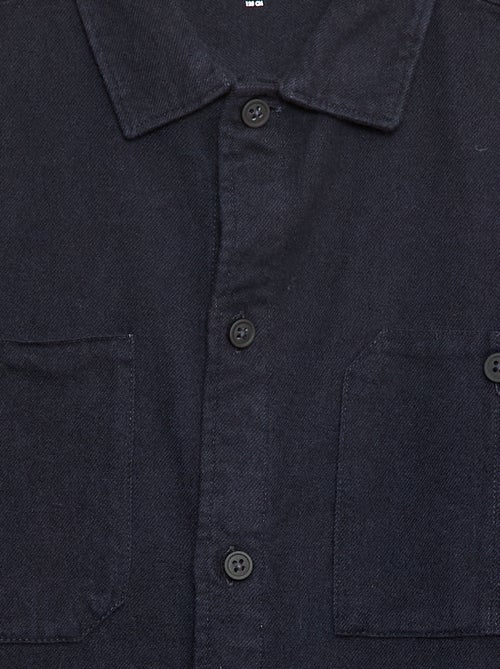 Chemise boutonnée en flanelle - Kiabi