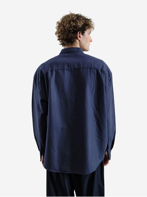 Chemise boutonnée en popeline brodée giesto - Kiabi Chemise boutonnée en popeline brodée giesto - Kiabi