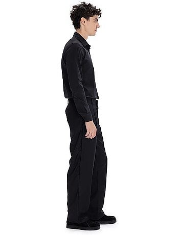 Chemise boutonnée en popeline coupe slim giesto