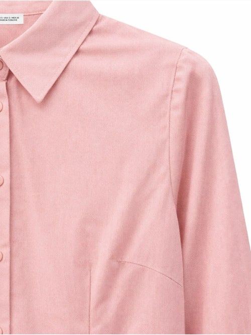 Chemise boutonnée en popeline coupe slim mixray - Kiabi Chemise boutonnée en popeline coupe slim mixray - Kiabi