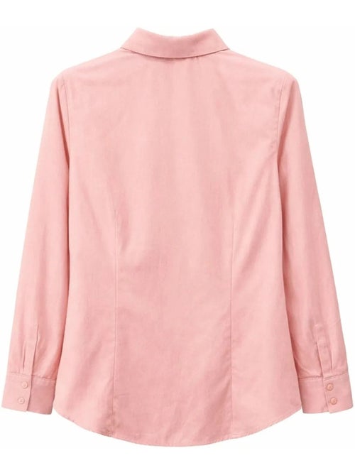 Chemise boutonnée en popeline coupe slim mixray - Kiabi Chemise boutonnée en popeline coupe slim mixray - Kiabi