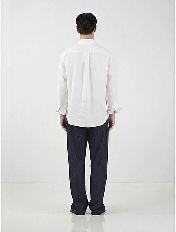 Chemise boutonnée oversize à col chemise giesto