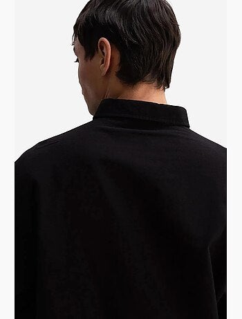 Chemise boutonnée oversize en coton giesto
