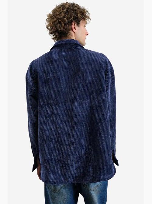 Chemise boutonnée oversize texturée giesto - Kiabi