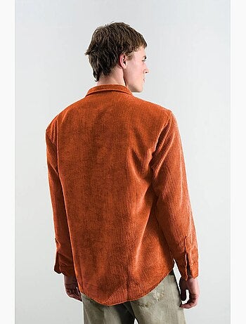 Chemise boutonnée texturée oversize giesto