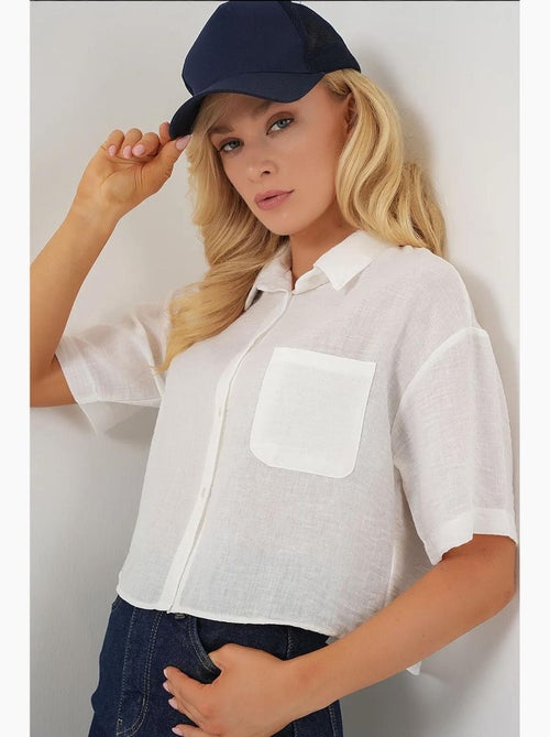 Chemise courte à manches courtes bdart - Kiabi