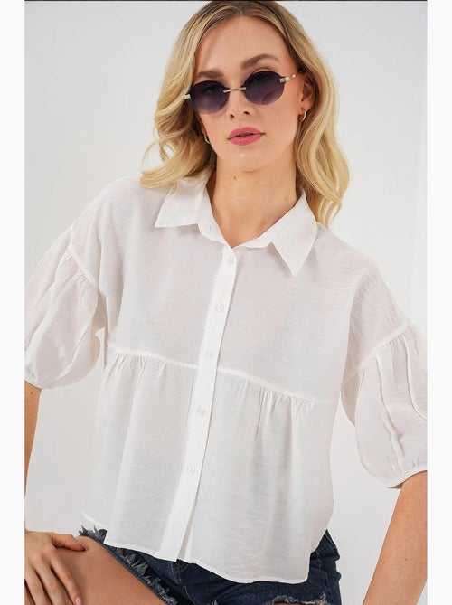 Chemise courte à manches courtes bdart - Kiabi