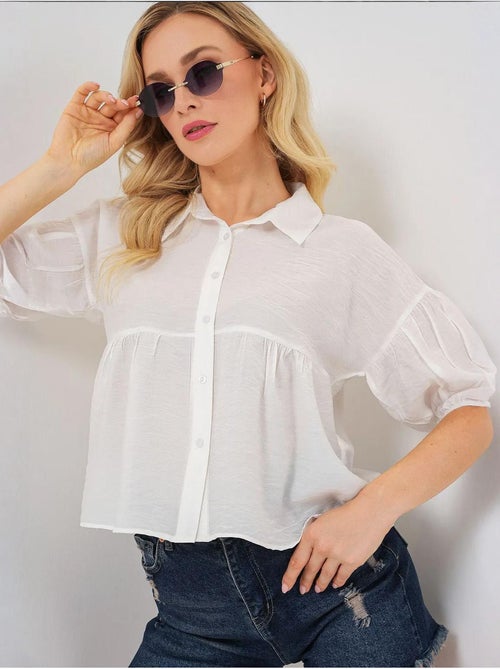 Chemise courte à manches courtes bdart - Kiabi