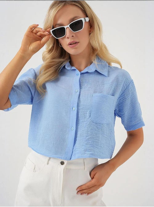 Chemise courte à manches courtes bdart - Kiabi