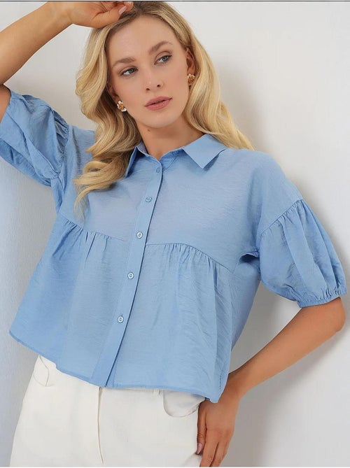 Chemise courte à manches courtes bdart - Kiabi