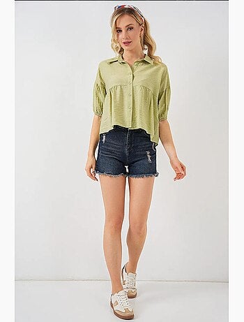 Chemise courte à manches courtes bdart