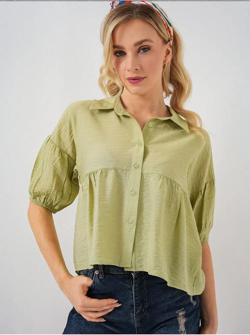 Chemise courte à manches courtes bdart - Kiabi