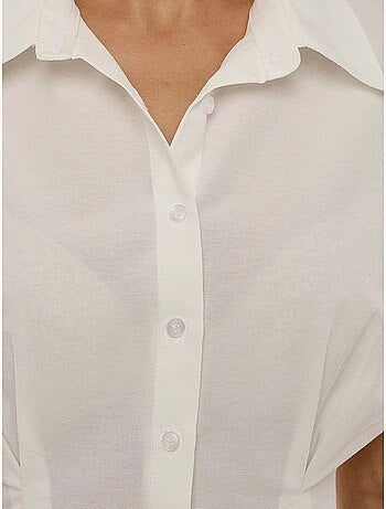 Chemise courte à manches courtes hiccup