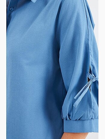 Chemise courte à manches détaillées bdart