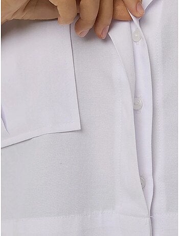 Chemise courte avec détail de poche