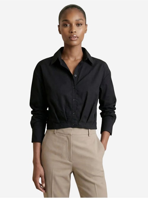 Chemise courte boutonnée décontractée my fashion - Kiabi