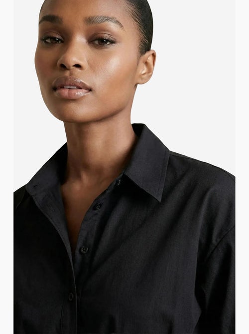 Chemise courte boutonnée décontractée my fashion - Kiabi