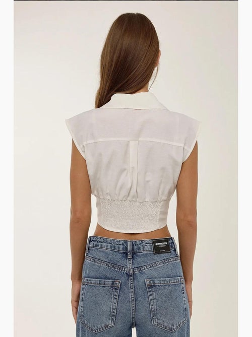 Chemise courte hiccup - Kiabi