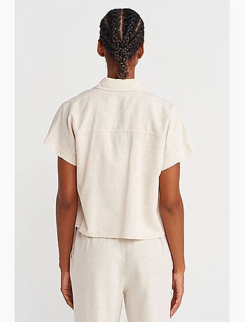 Chemise courte oversize dilvin