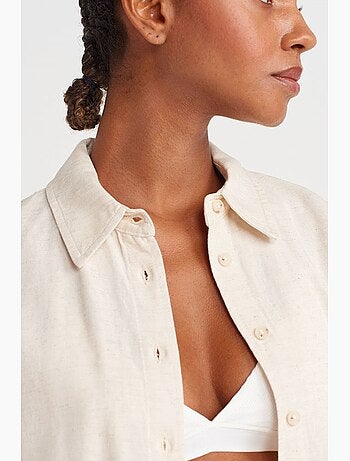 Chemise courte oversize dilvin