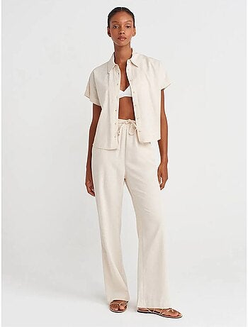 Chemise courte oversize dilvin