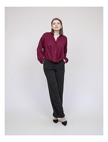Chemise croisée devant en bas odacre