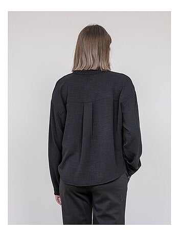 Chemise croisée devant en bas odacre