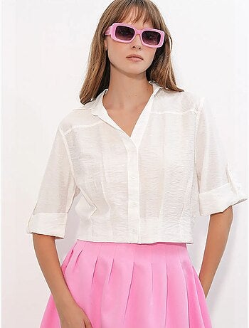 Chemise crop oversize bdart
