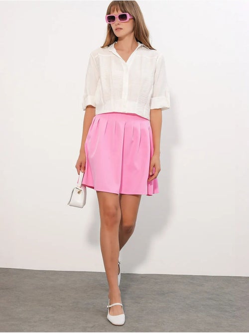 Chemise crop oversize bdart - Kiabi Chemise crop oversize bdart - Kiabi