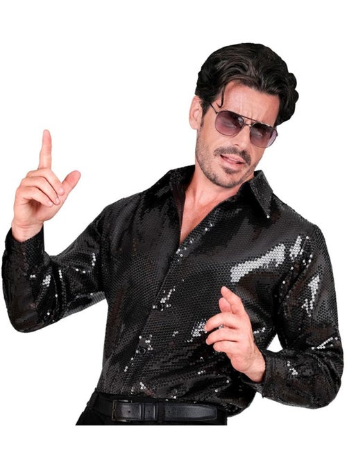 Chemise de déguisement ou de mode à paillettes - Kiabi