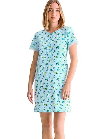 Chemise de nuit manches courtes bloomy
