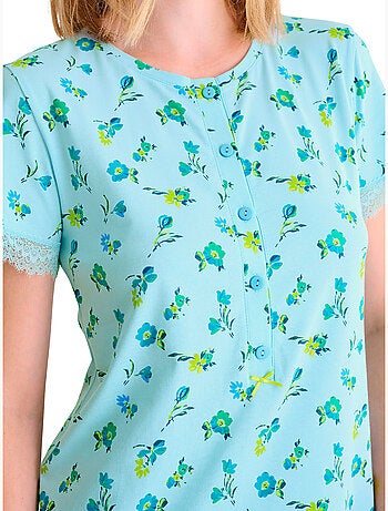 Chemise de nuit manches courtes bloomy