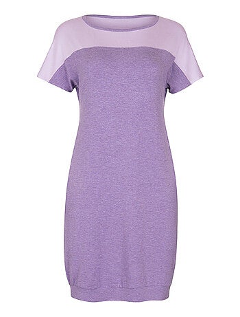 Chemise de nuit manches courtes laura