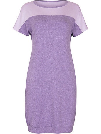Chemise de nuit manches courtes laura