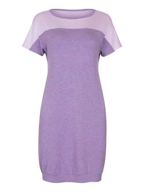 Chemise de nuit manches courtes laura - Kiabi Chemise de nuit manches courtes laura - Kiabi