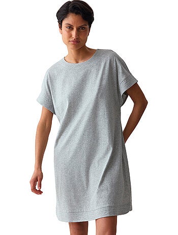 Chemise de nuit manches courtes minimalistic