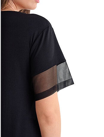 Chemise de nuit manches courtes sia