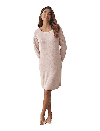 Chemise de nuit manches longues basic p82