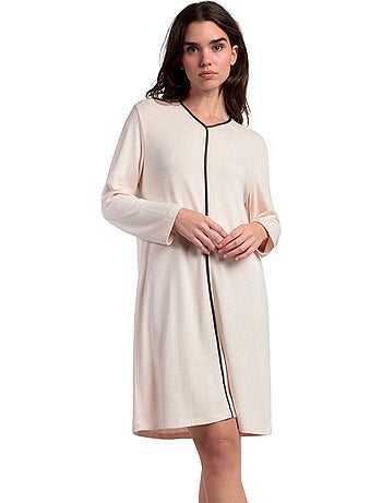 Chemise de nuit manches longues elegant at home