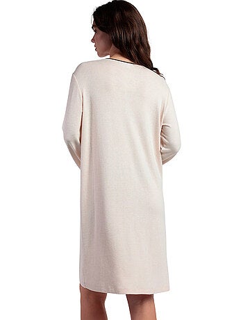 Chemise de nuit manches longues elegant at home