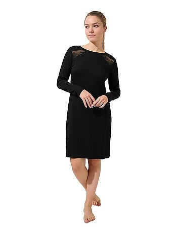 Chemise de nuit manches longues evelyn