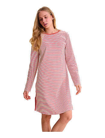 Chemise de nuit manches longues infinity
