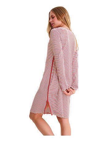 Chemise de nuit manches longues infinity