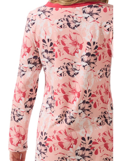 Chemise de nuit manches longues ocean - Kiabi Chemise de nuit manches longues ocean - Kiabi