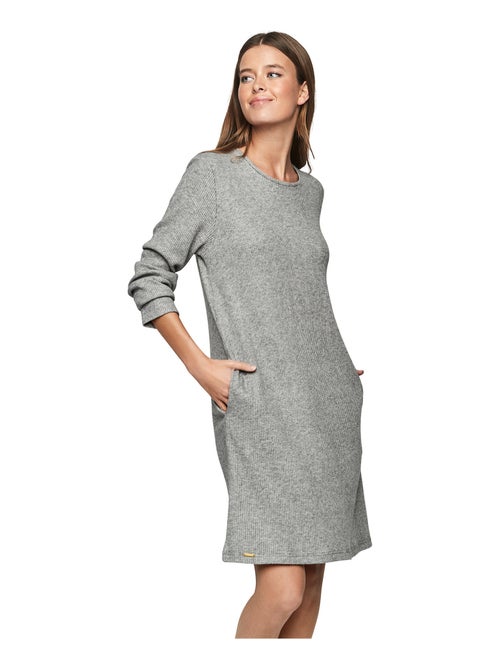 Chemise de nuit manches longues p106 cloud nine - Kiabi