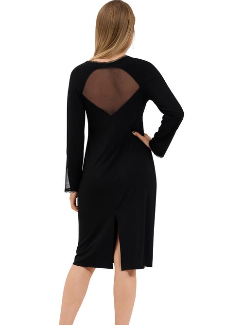 Chemise de nuit manches longues sympathy - Kiabi Chemise de nuit manches longues sympathy - Kiabi