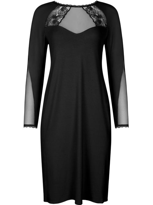 Chemise de nuit manches longues sympathy - Kiabi Chemise de nuit manches longues sympathy - Kiabi