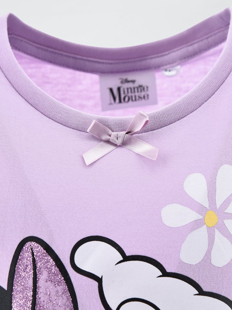 Chemise de nuit 'Minnie' Violet - Kiabi