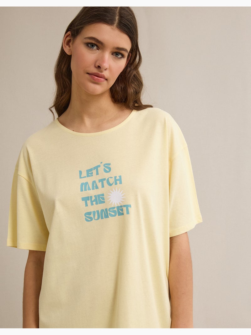 Chemise de nuit, MO Fashion Jaune - Kiabi