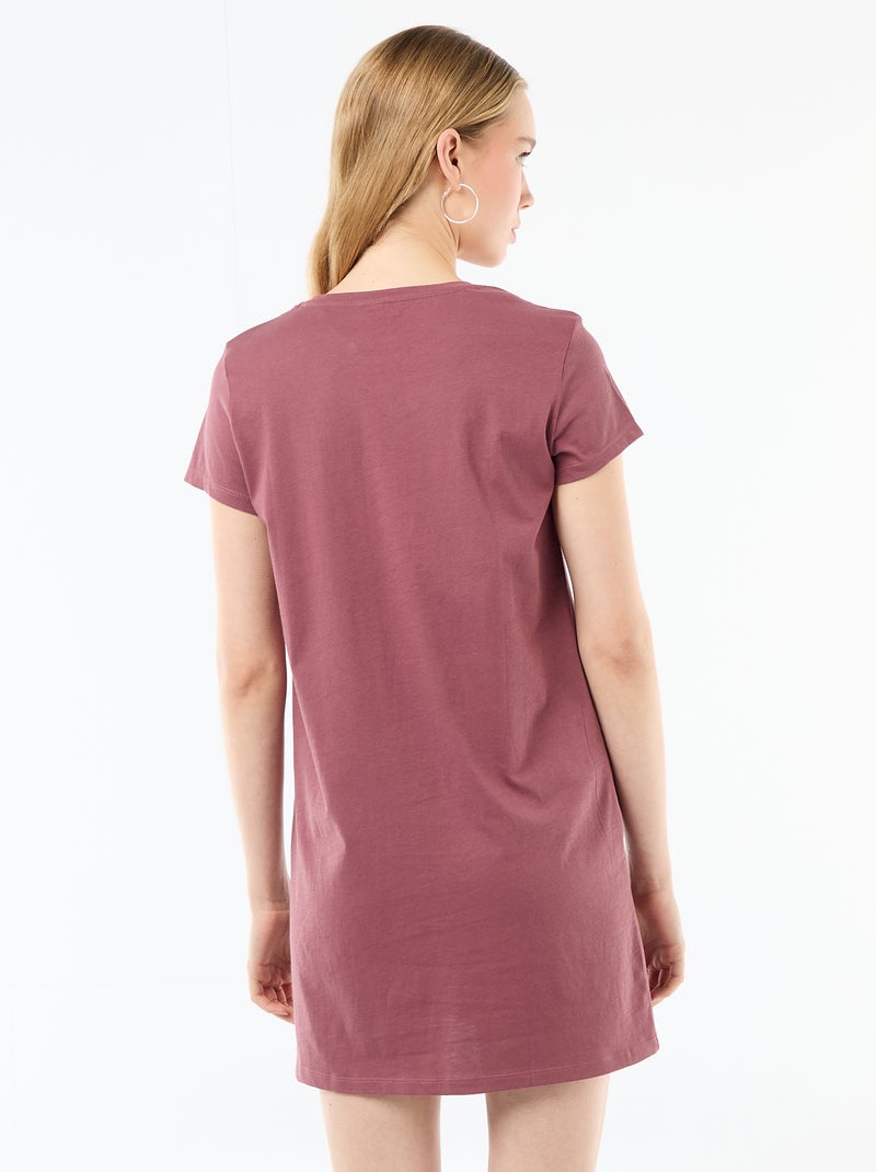 Chemise de nuit Rose - Kiabi